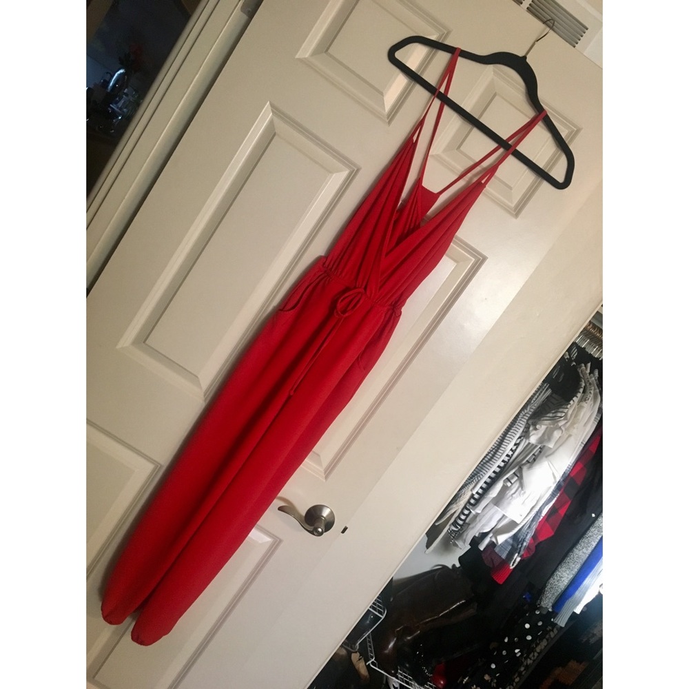 Nasty Gal Red Romper